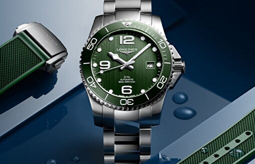 Longines HydroConquest: теперь в зелёном цвете